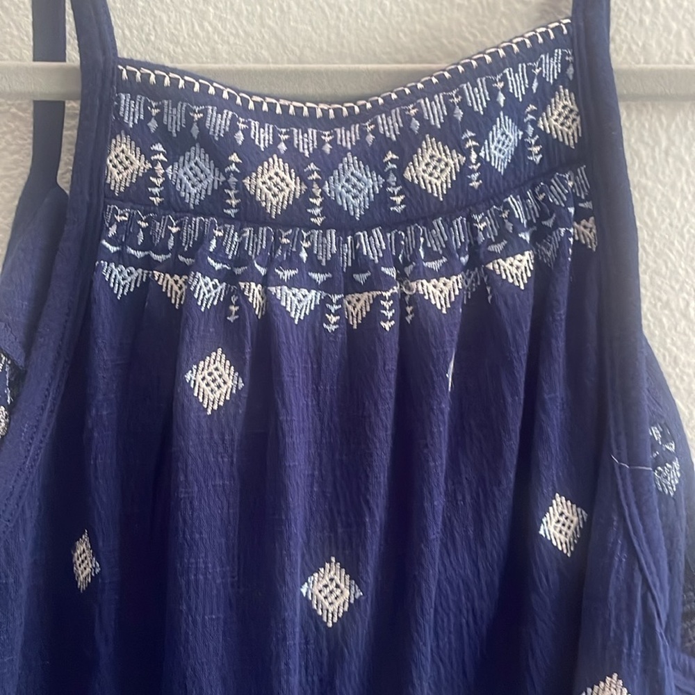 Torrid Blue Tank Top - Picture 3 of 7